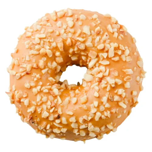 Пончик Donut з карамельною начинкою 75г