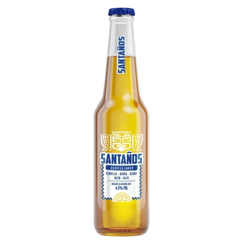 Пиво Santanos світле 4,5% 0,33л