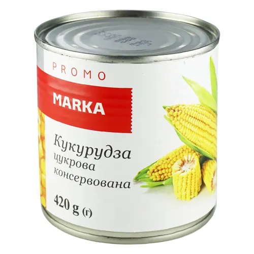 Кукурудза цукрова Marka Promo консервована 420г