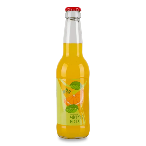 Напій Безалкогольний Газований Цитрус-М'ята Лимонад, с/пл 330мл