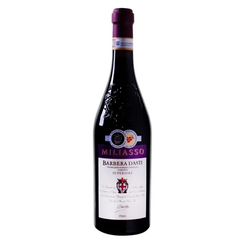 Вино Miliasso Barbera d' Asti червоне сухе 13,5% 0,75л
