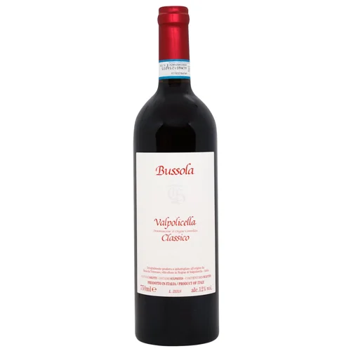 Вино Bussola Valpolicella Classico червоне сухе 12,5% 0,75л