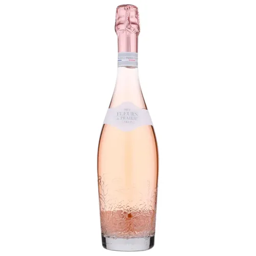 Вино ігристе Fleurs De Prairie рожеве брют 11,5% 0,75л