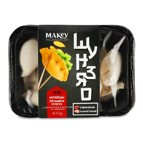 Пельмені З Пекінською Капустою Та Імбиром Шун Зяо, Заморожені, Makey, к/у, 400г