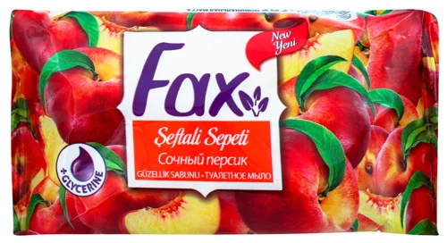 Туалетне Мило Соковитий Персик, Fax, 75г, в/ґ