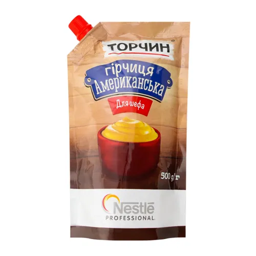 Гірчиця Американська Для шефа Торчин д/п 500г
