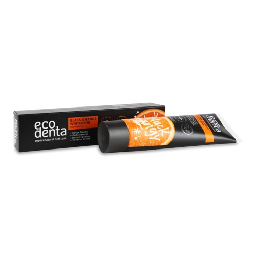 Зубна Паста Відбілююча Black Orange Expert Line Ecodenta, 100 мл