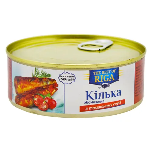 Кілька обсмажена в т/с Зе Бест Рига 240г