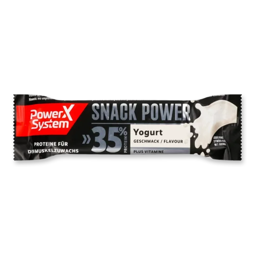 Батончик Power System Snack протеїновий зі смаком йогурту