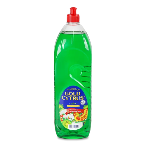 Засіб для посуду Gold Cytrus Лайм В/к, 1л