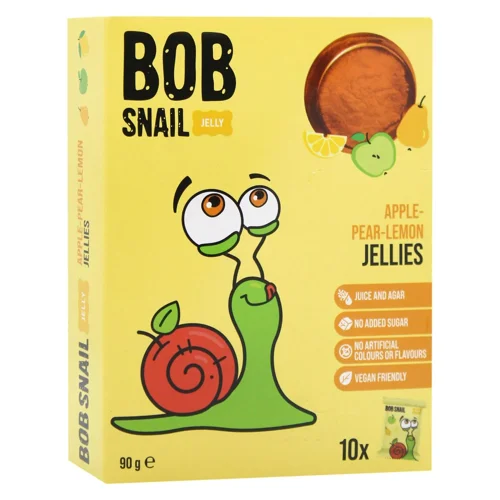Мармелад Bob Snail яблуко-груша-лимон 90г