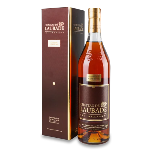 Арманьяк Вищого Ґатунку Intemporel Hors d'Age Chateau de Laubade, 0.7л, 40%