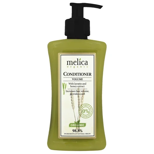 Бальзам-кондиціонер Melica Organic для збільшення об'єму волосся 300мл