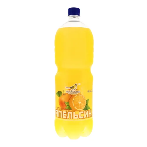 Напій безалкогольний сильногазований Апельсин Іволжанське природне джерело 2л