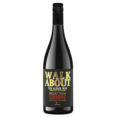 Вино Walk About Shiraz червоне напівсухе 13,5% 0,75л