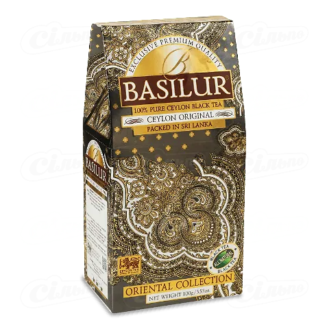 Чай чорний Basilur Oriental Ceylon Original, 100г
