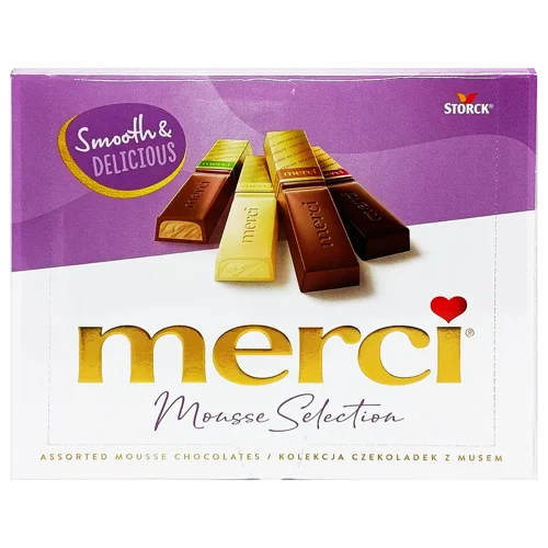 Цукерки Merci 210 г Mousse Chocolate