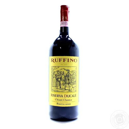 Вино Ruffino Riserva Ducale червоне сухе 13,5% 1,5л