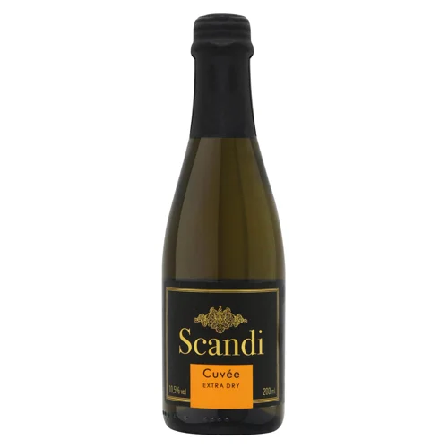 Вино ігристе Scandi Cuvee біле екстрасухе 10,5% 200мл