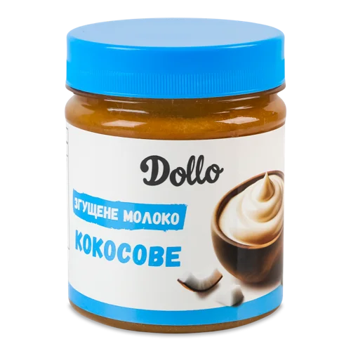 Молоко Згущене Кокосове Dollo, п/б, 220г