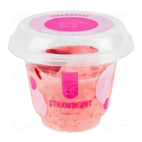 Морозиво Spell Strawberry сорбет полуничний, 130г