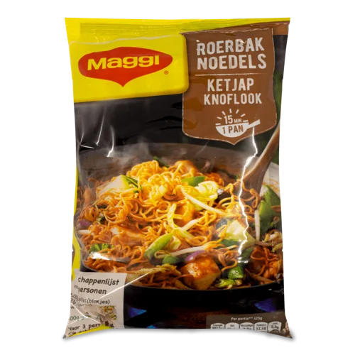 Локшина Швидкого Приготування Ketjap Knoflook Maggi, м/у, 185 г