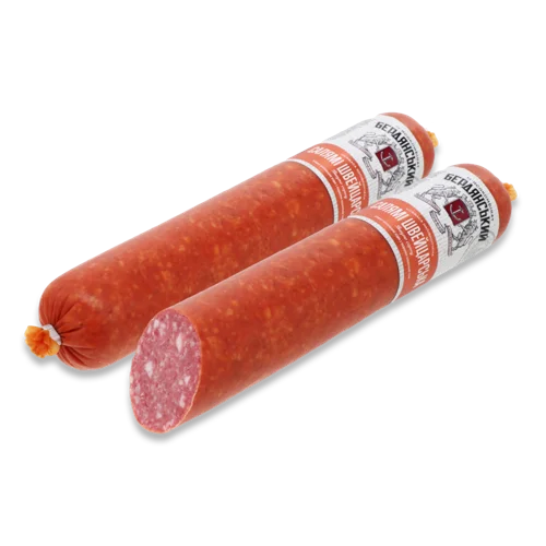 Ковбаса Салямі Швейцарська Напівкопчена Бердянський М'ясокомбінат, кг