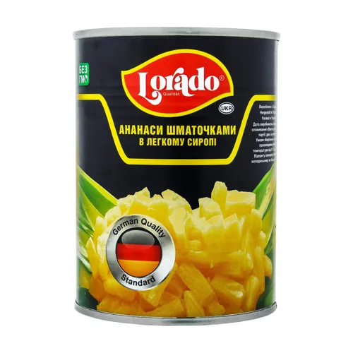 Ананас кусочками Lorado 580мл
