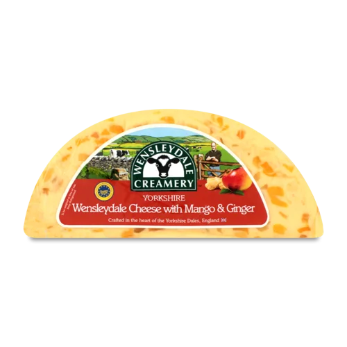 Сир Yorkshire Wensleydale З Манго Та Імбиром, 50.0-54.0%, кг