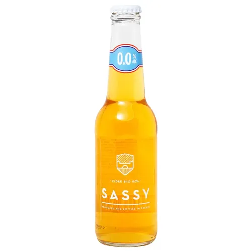 Сидр Sassy Cidre Alcohol Free н/сол 0% 0,275л