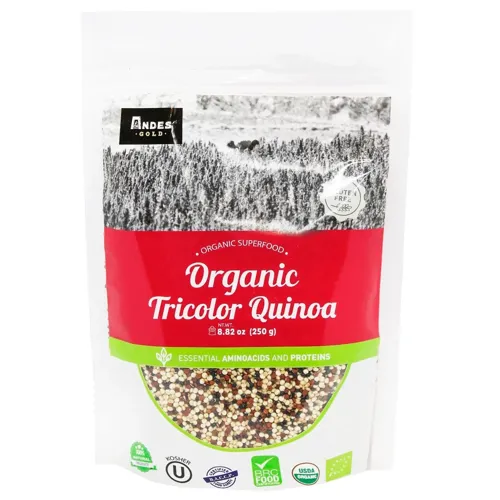 Кіноа Andes Gold трикольорова органічна 250г