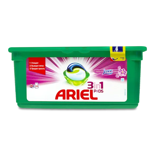 Гель для Прання Touch of Lenor Fresh Ariel, 30*28.8г, в/ґ
