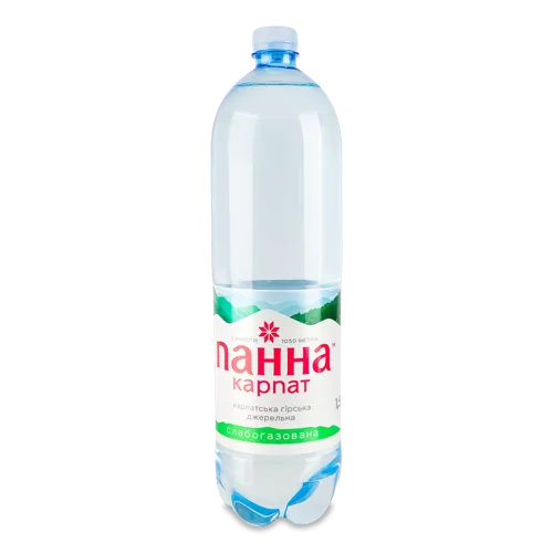 Вода Питна Слабогазована Гірське Джерело, п/пл 1.5л