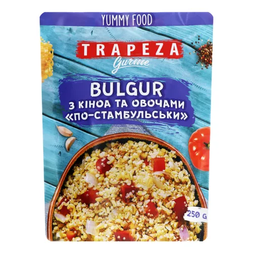 Суміш суха Булгур з кіноа та овочами По-стамбульськи Trapeza д/п 250г