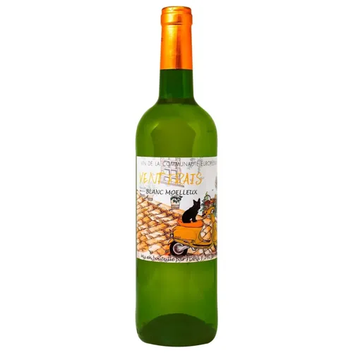 Вино Vent Frais Blanc Moelleux біле напівсухе 0,75л