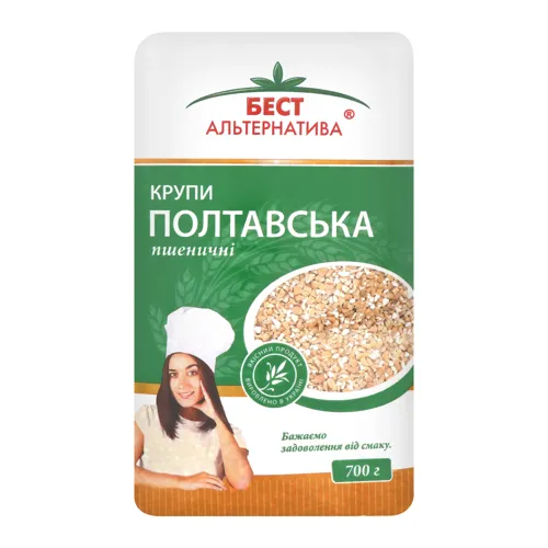 Крупа пшенична Полтавська №3 Бест Альтернатива м/у 700г