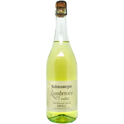 Вино напівігристе Valmarone Lambrusco біле напівсухе 12% 0,75л