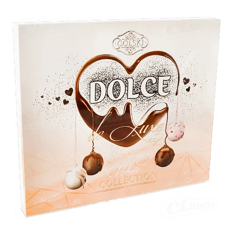 Цукерки Golski Dolce de Luxe White глазуровані, 320г