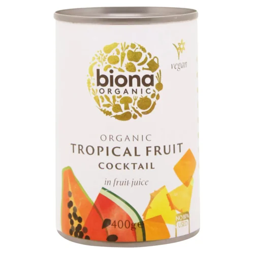 Коктейль Biona Organic Tropical фруктовий органічний 400г