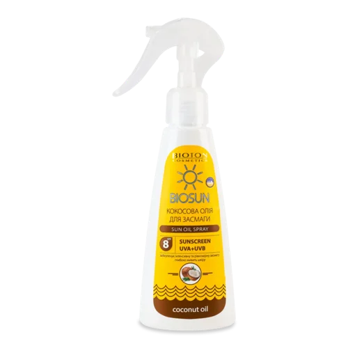 Олія для засмаги Bioton кокосова SPF 8