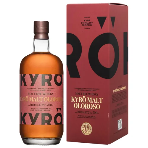 Віскі Kyro Oloroso Malt Rye 47,2% 0,7л