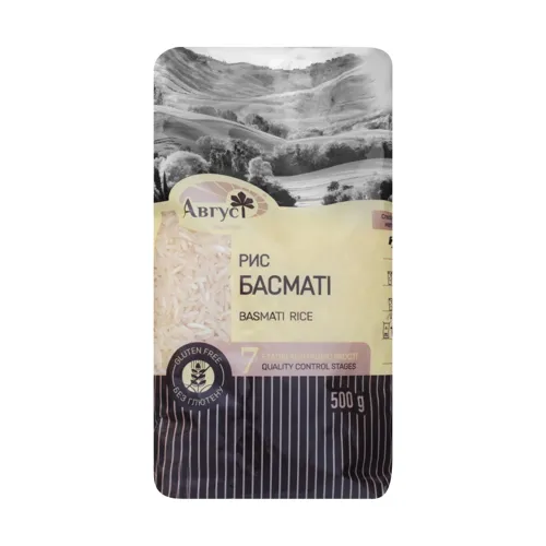 Рис довгозернистий Басматі Август м/у 500г
