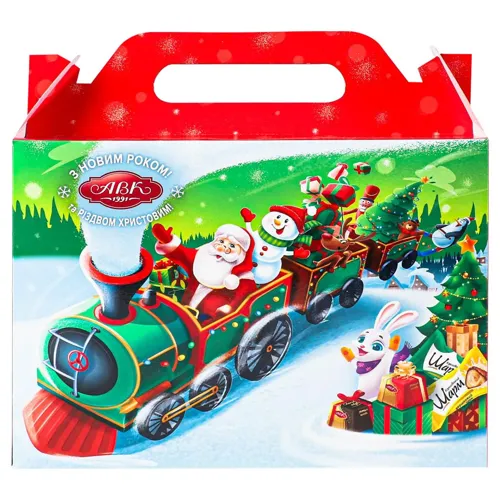 Набір кондитерських виробів АВК Веселий потяг №5 750г