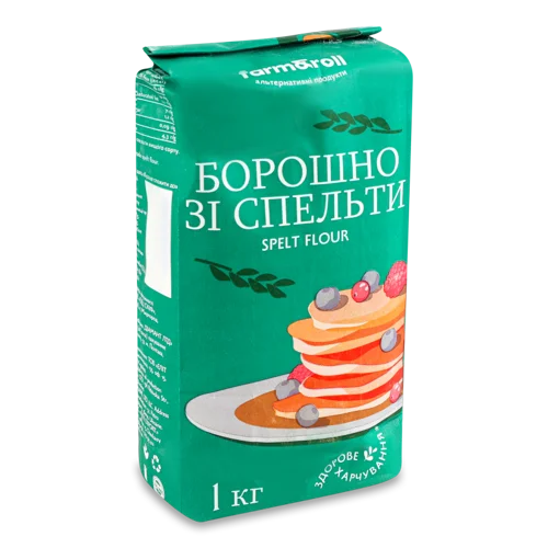 Борошно Спельти Вищого Ґатунку, м/у 1кг