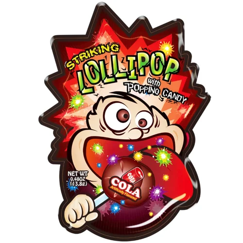 Цукерки Striking Lollipop Cola 13,8г
