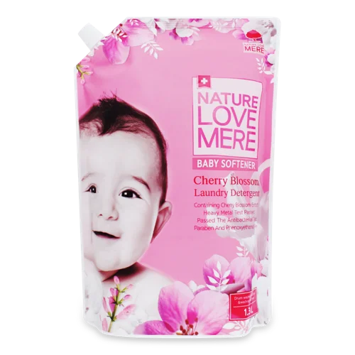Кондиціонер Для Дитячого Одягу З Ароматом Цвітіння Вишні NatureLoveMere 1.3л