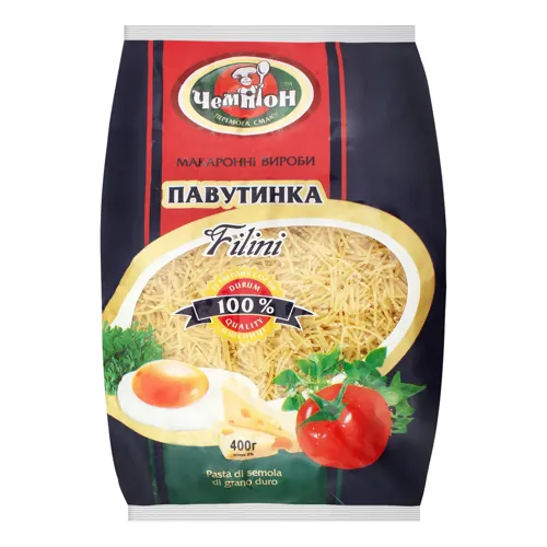 Вироби макаронні Filini Чемпіон м/у 400г