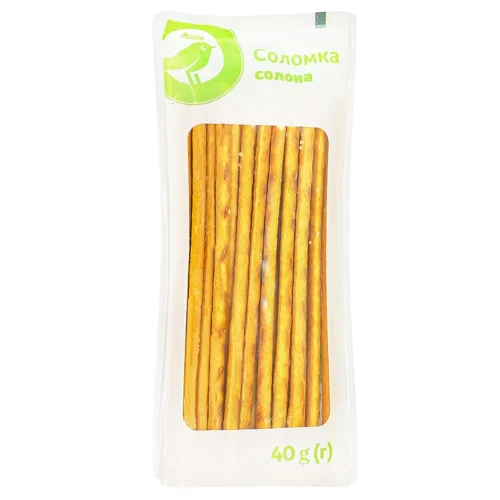 Соломка Auchan солона 40г