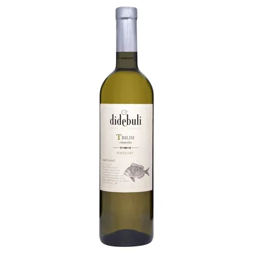 Вино Didebuli Tbilisi біле сухе 12,5% 0,75л