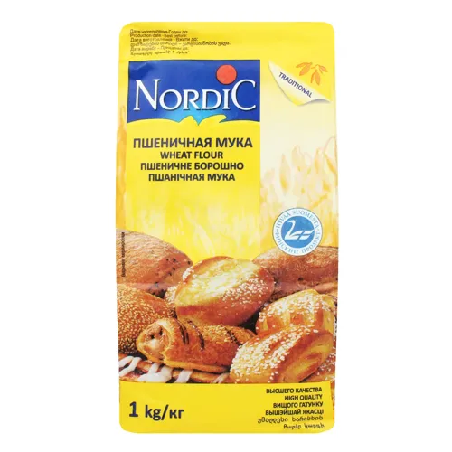 Борошно пшеничне Nordic м/у 1кг